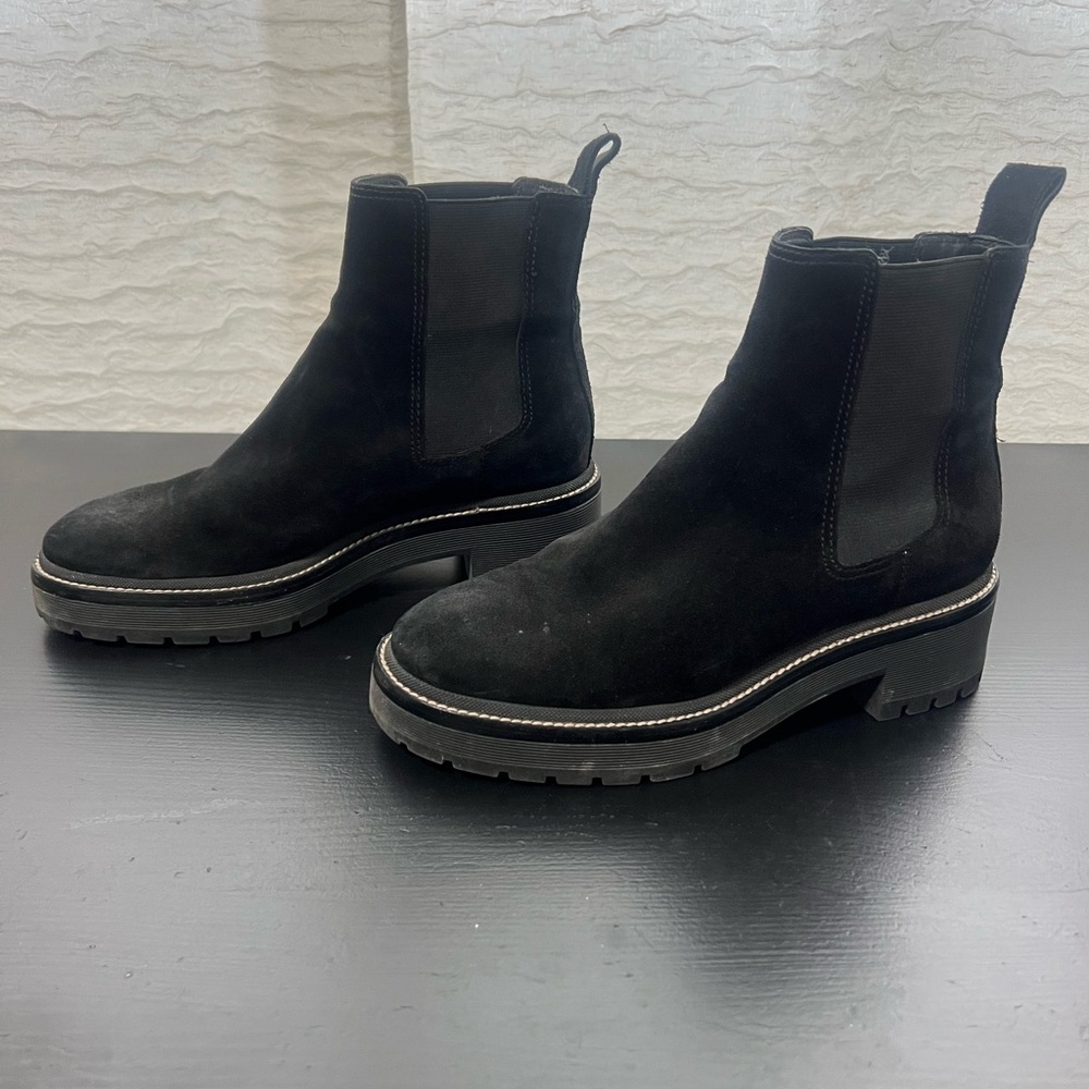 Black Suede Tory Burch Boots